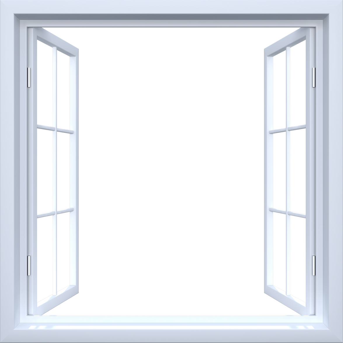 Open Window Frame